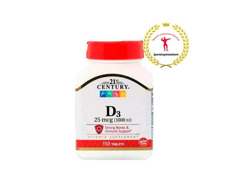 Витамин D3 от 21 CENTRY 1000UI 25mg Америка!