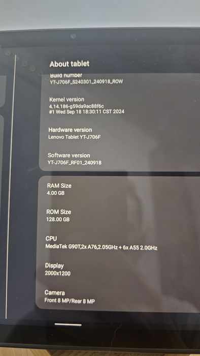 Tableta Lenovo yoga tab 11