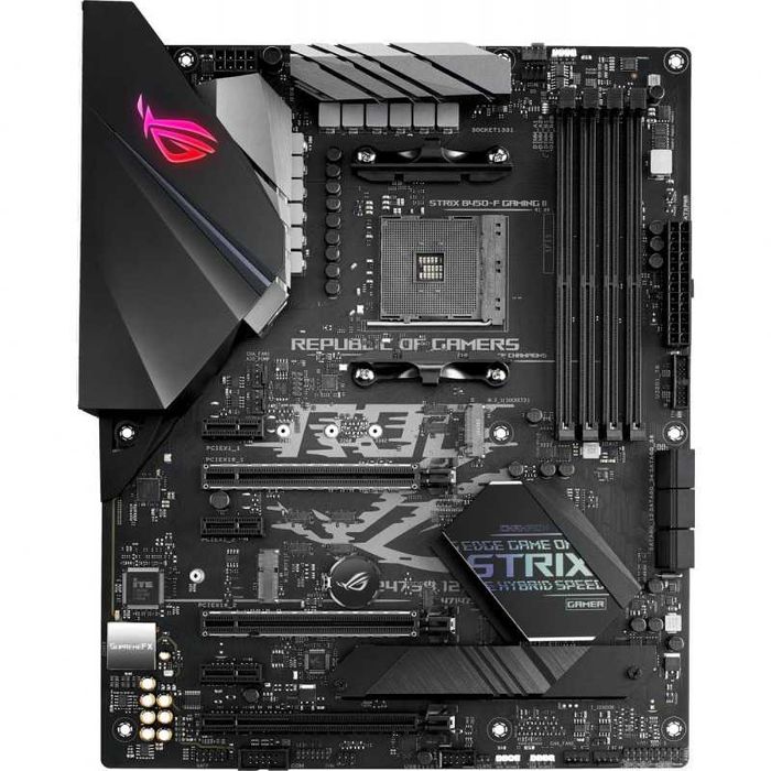 kit AM4 3700X tray + ASUS ROG STRIX B450-F GAMING II cu shield