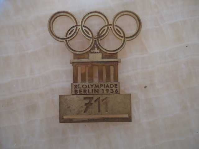 значка 1936 олимпийски игри.