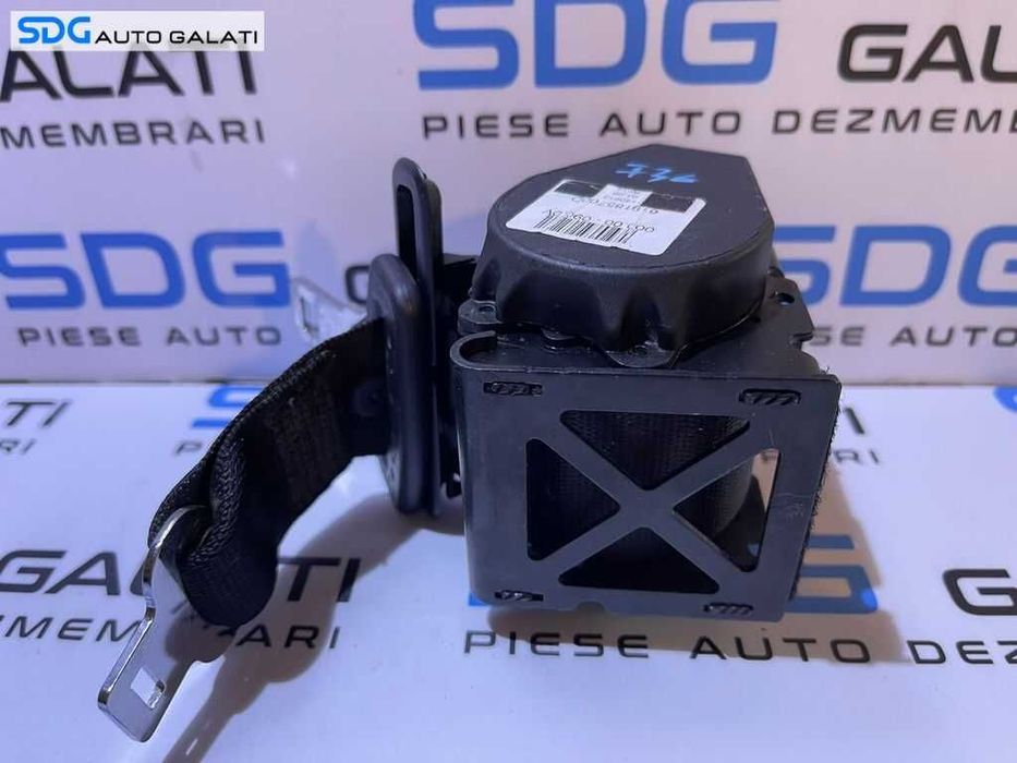 Centura Siguranta Bancheta Spate Centru Mijloc BMW Seria 3 F30 F31 F80 2011 - 2019 Cod 619185700D