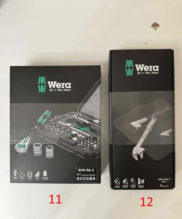 Инструменти WERA / WURTH / FACOM / HILTI