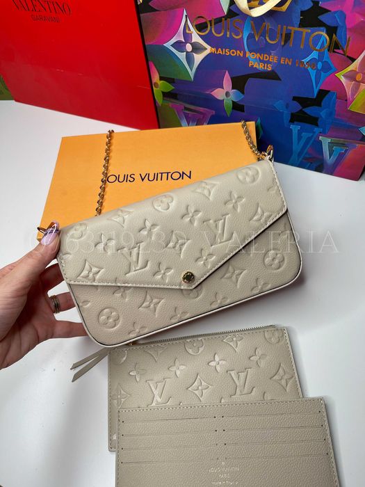 Geanta Louis Vuitton - Felice Ivoire +2 accesorii