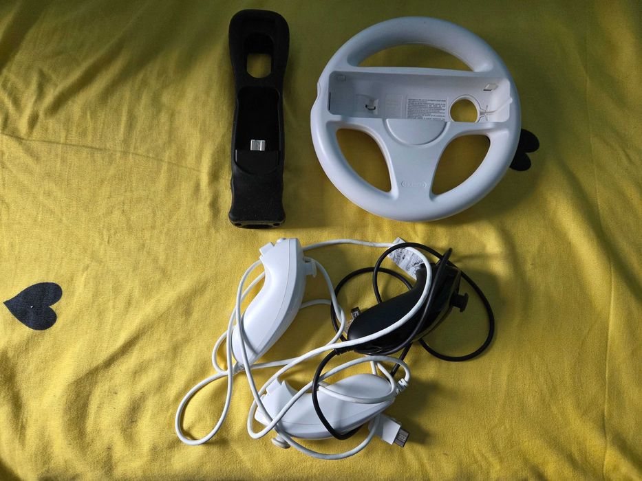 Accesorii Nintendo Wii volan nunchuck motion plus etc