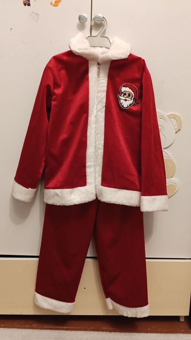 Детский костюм деда мороза 6-7 лет