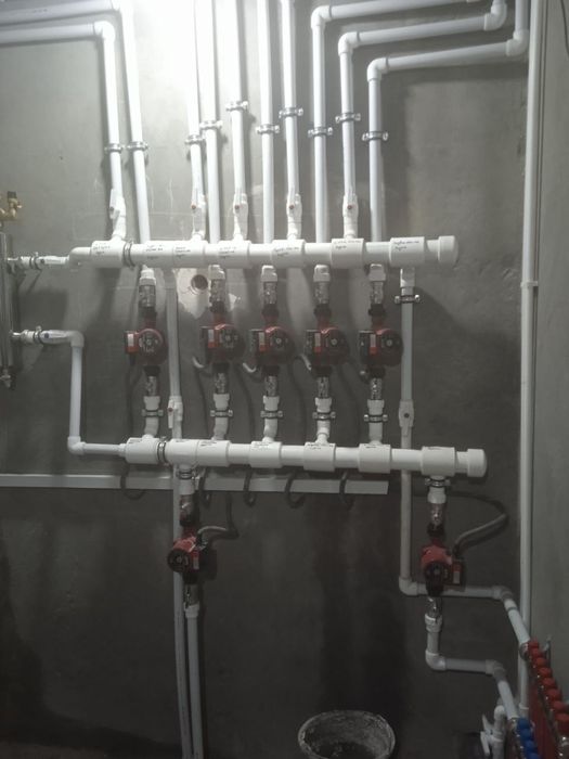 Сантехник Аристон тёплые полы котлы батареи счётчики краны унитаз