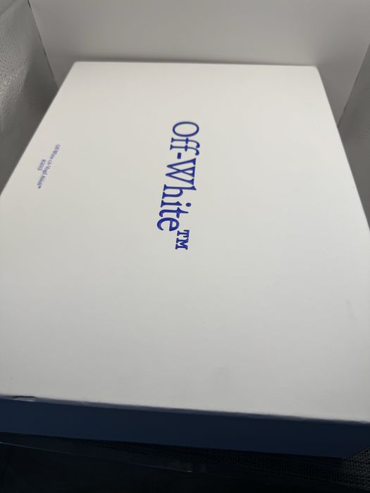 OFF WHITE lether snow boots