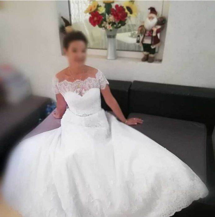 Rochie de mireasă superbă Mărimea L (42) – Predare personală Medgidia