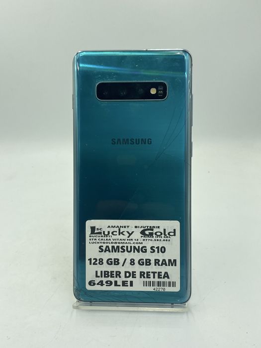 Samaung S10 128 Gb 8 Gb Ram / Garantie / Factura #42270