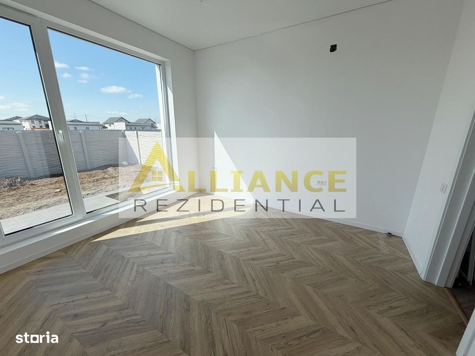 Casa individuală parter || 4 camere || 2 băi + dressing || teren 371mp