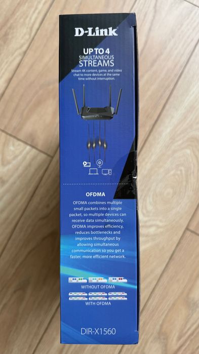 Router Wireless AX1500 Wi-Fi 6 - NOU, Sigilat - DIR-X1560