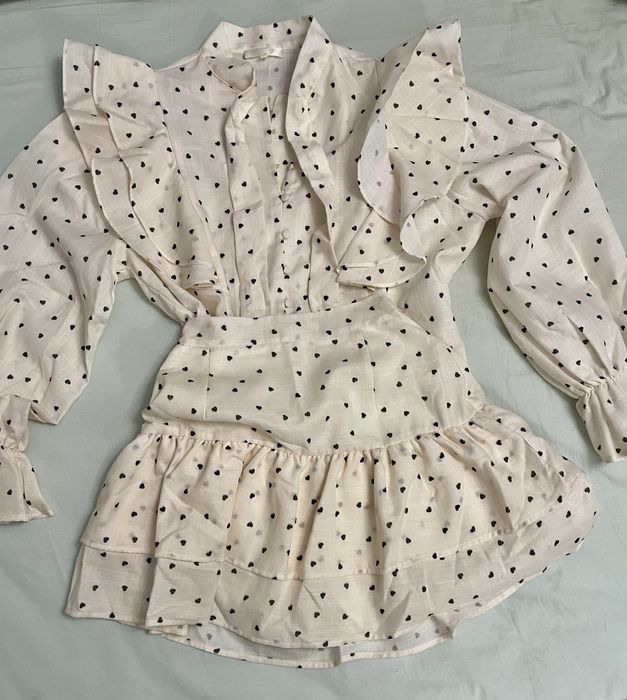 Бял сет от две части