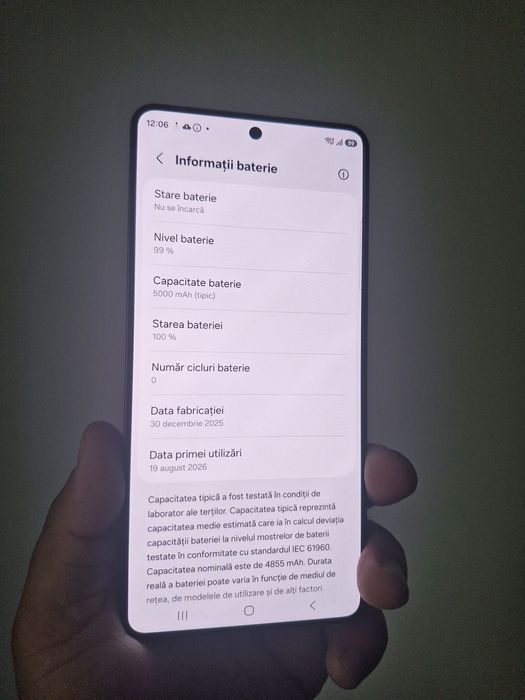 Samsung Galaxy S26 Ultra, 256 Gb,Gri, Liber de retea, gri, Nou