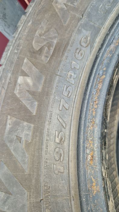 Продам шины 195×75×16с