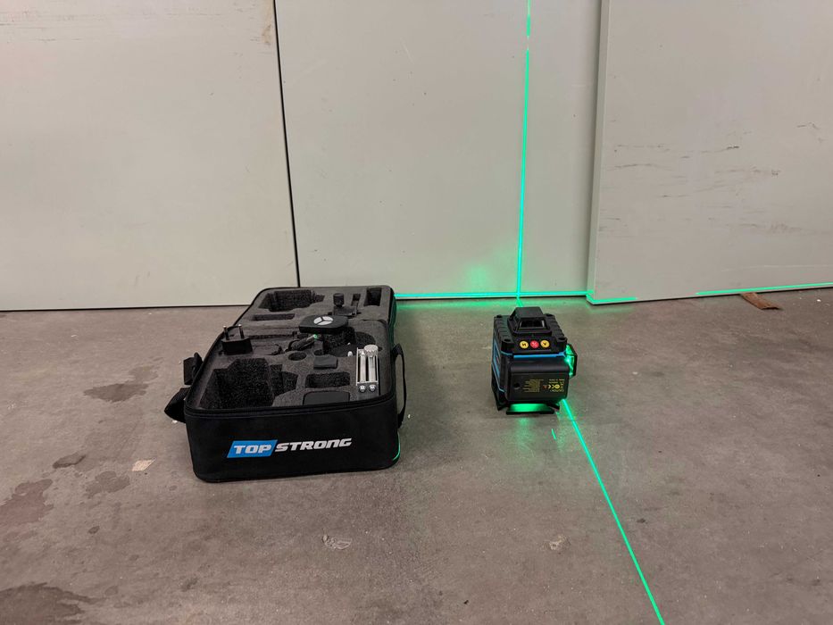 279911	Лазерен нивелир 4D зелен лъч TS