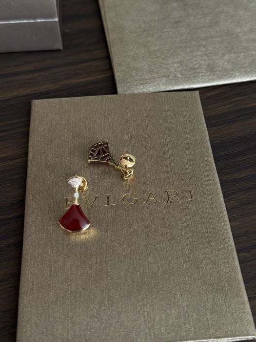 Bvlgari серьги 750 проба