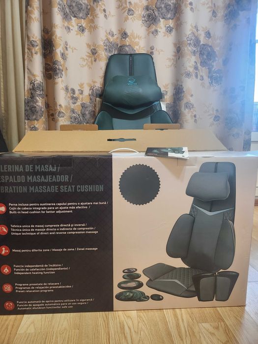 Pelerină masaj Whaltima FIJI – Ca nouă | Folosită de 3-4 ori | Cutie originală