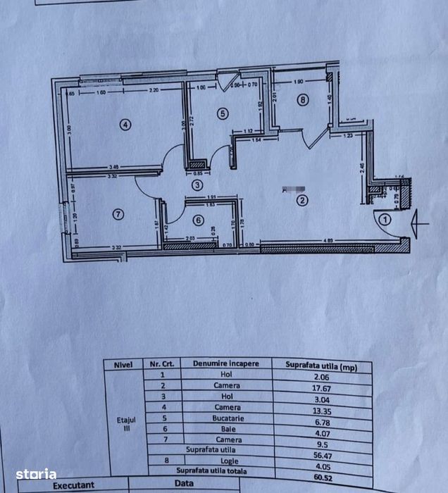 Apartament 3 camere,Adora Park