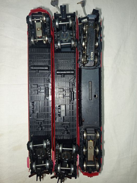 Set automotor HO TEE Marklin Hamo DC trenulețe diorame