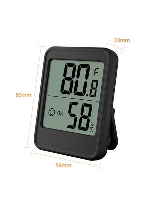 Вътрешен термометър Хигрометър на температурата Влагомер Монитор MC40