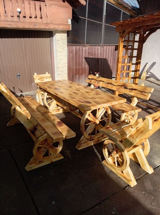 Foișor și leagăne rustice model pergola!