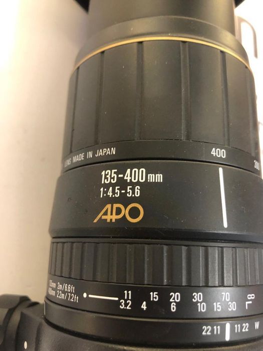 Obiectiv foto SIGMA Apo 135-400mm 4.5-5,6 -A-