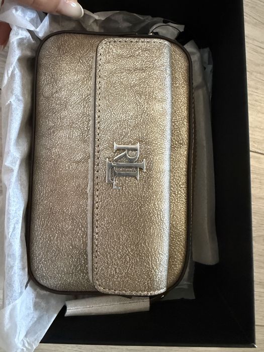 Ralph Lauren чанта от естествена кожа