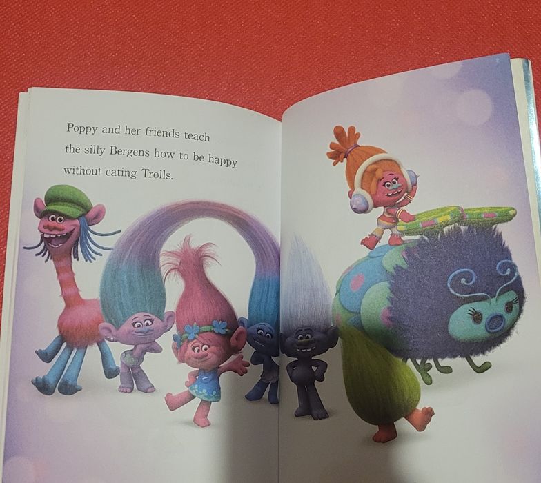 Carte  copii " All about the Trolls", engleza, 34 pag