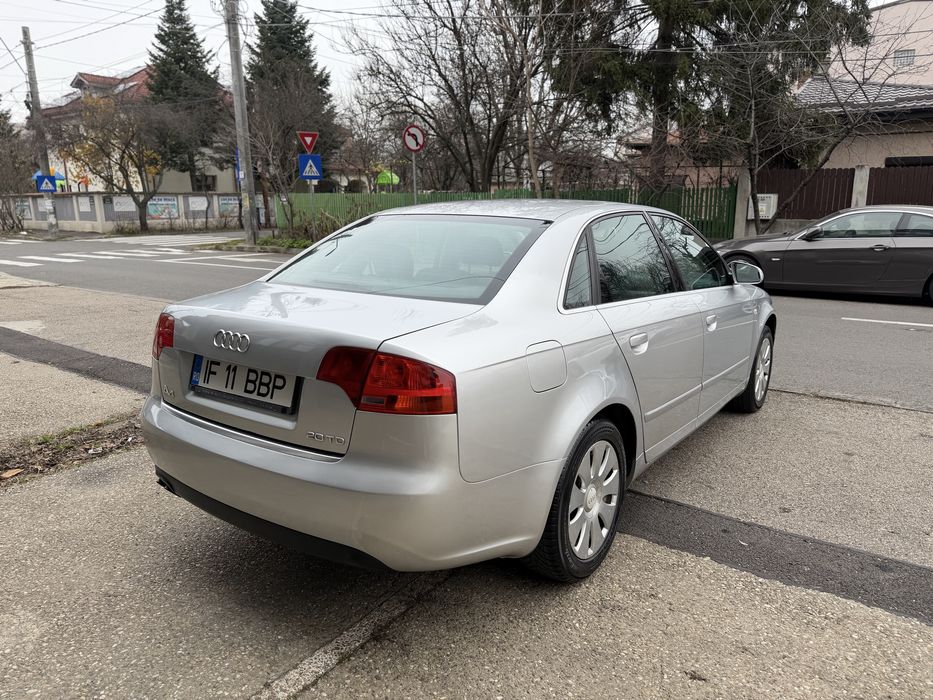 Audi A4 B7 2.0 TDI 140 CP | 2006 | E4 | CHES -RATE -GARANTIE 12 LUNI