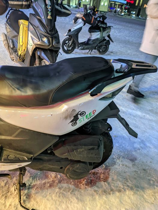 Мопед, скорость 50 куб.см, Мотороллер