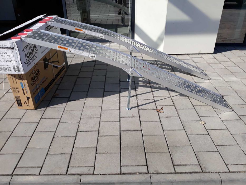 UTV, ATV, MOTO алуминиева рампа (2бр) с макс.товаримост 1360 KG