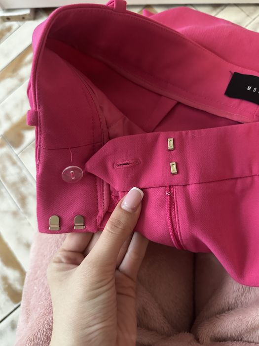 Розов дамски костюм MOHITO