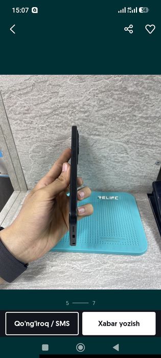 Redmi 15c sotiladi. 5-may kuni sotib olingan. Narxi 1,150,000 so'm