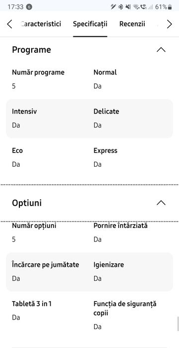 Mașină Spalat Vase Samsung