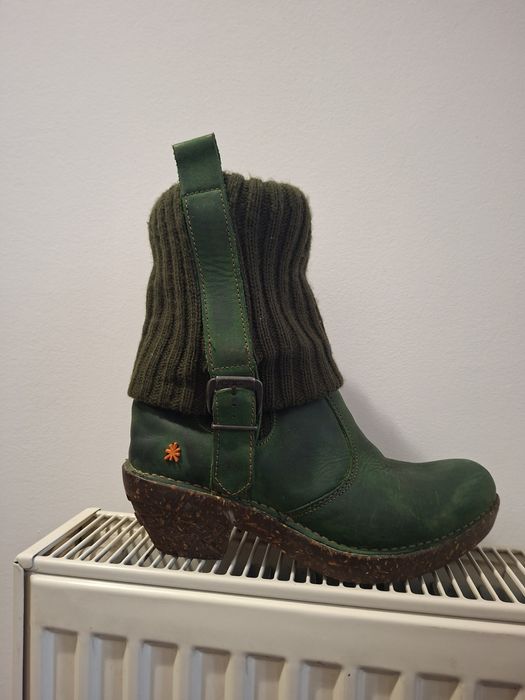 Ботуши естеснвена кожа