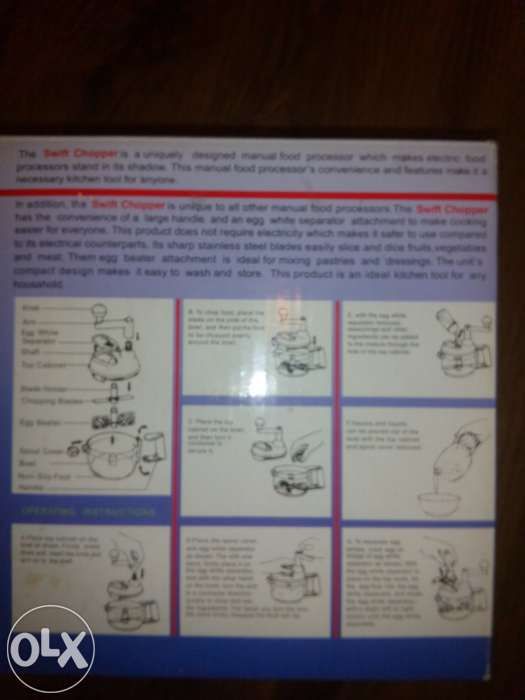 Robot de bucatarie manual