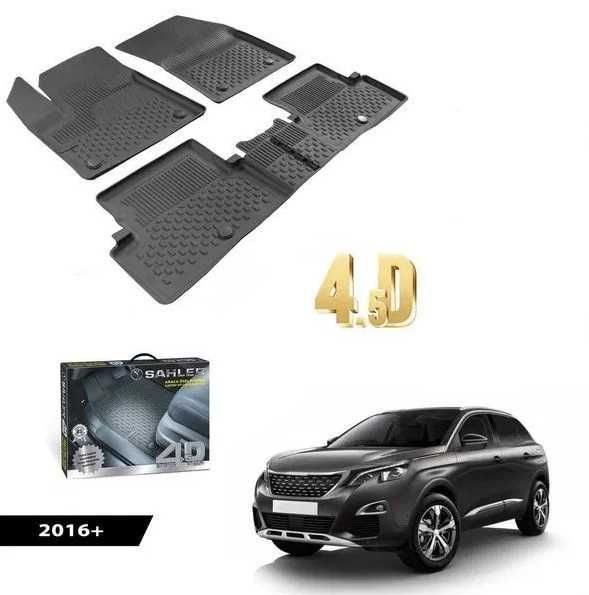 Гумени стелки за ПЕЖО 3008 2016+ / PEUGEOT 3008 16+ SAHLER