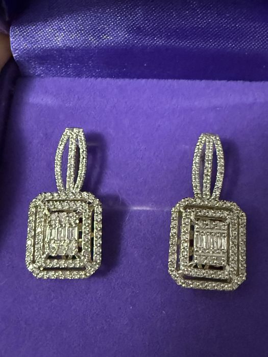 Бриллиантовые серьги