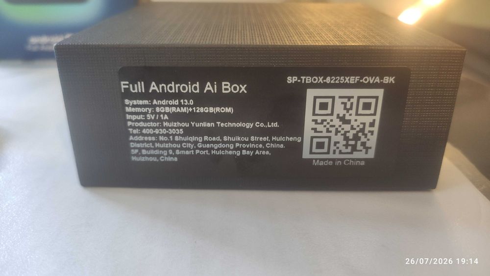 TBox Ambient 8gb/128gb