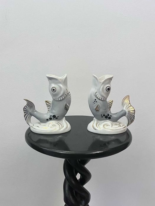 Set 4 bibelouri bibelou statuete 2 ROYAL DUX toate marcate