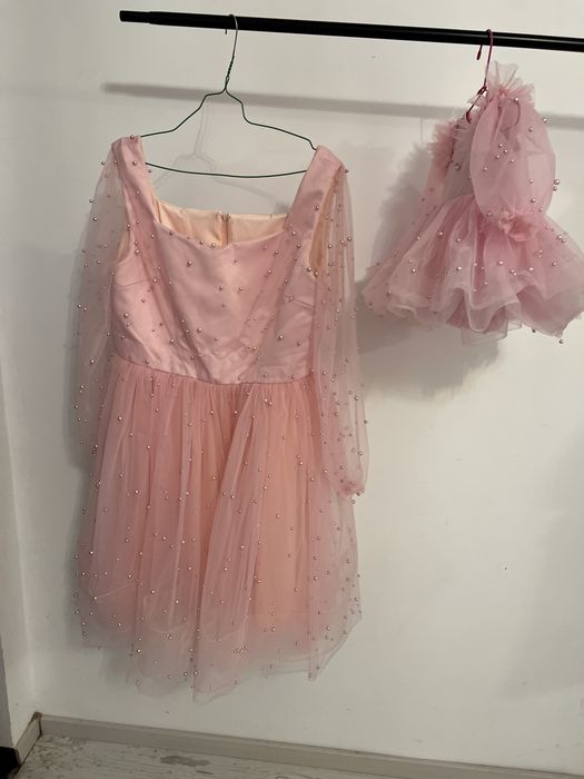 Set rochite mama fiica botez