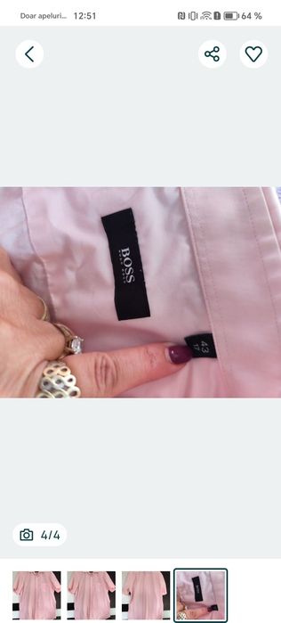Hugo Boss cămașă bărbat
