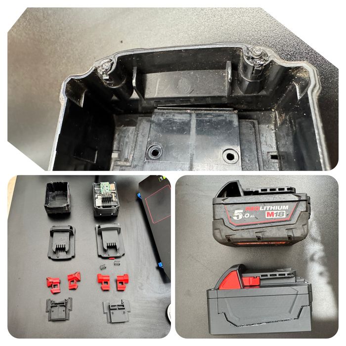 Carcasă baterie Milwaukee M18