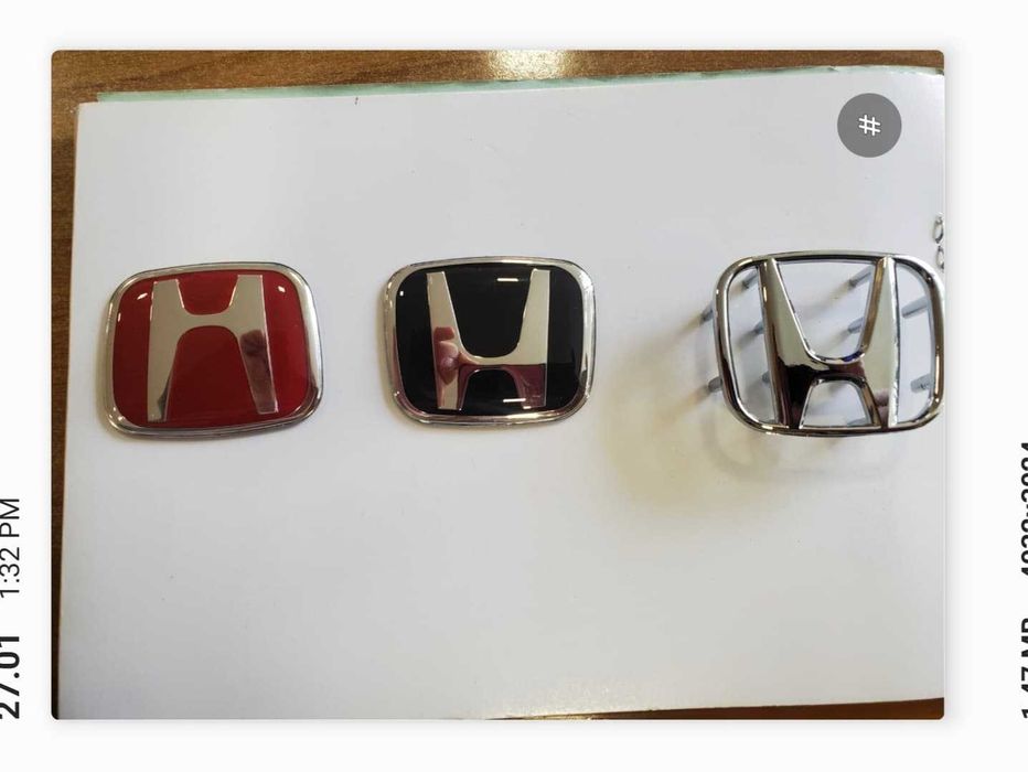 Емблеми за волан на Honda Civic CRV Jazz Accord Frv