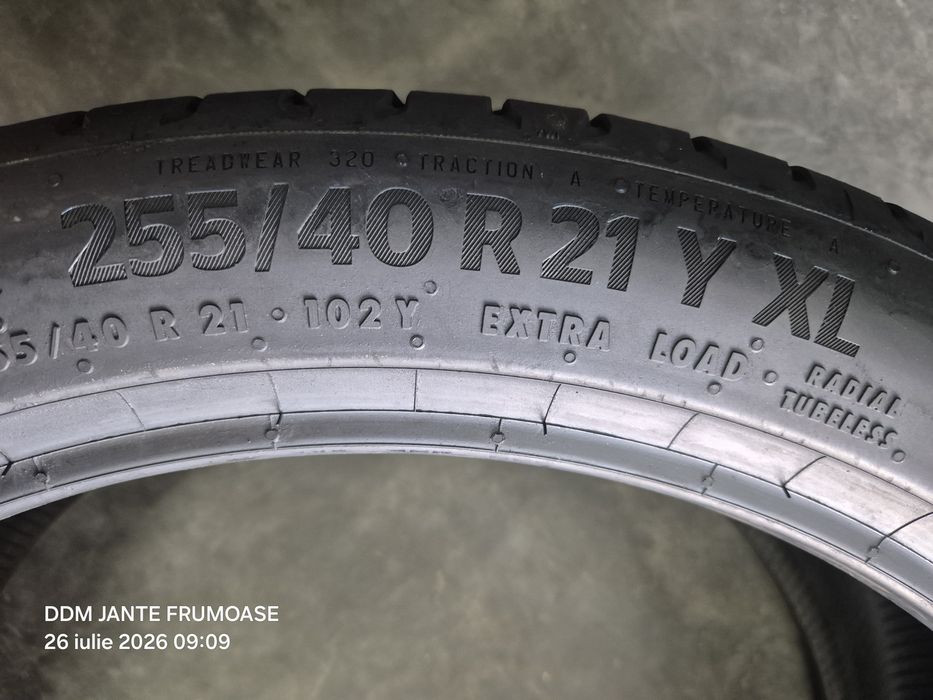 285 35 21/255 40 21  Anvelope de vară Continental EcoContact6 Q  Dot 24.24
