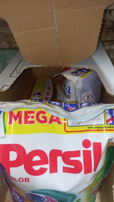 Комплект Persil дискове, перилен препарат