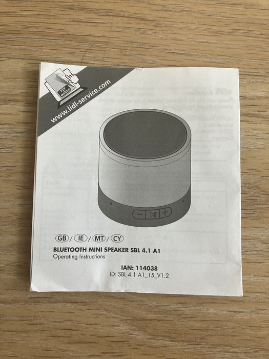 Високоговорител Bluetooth Силвъркрест