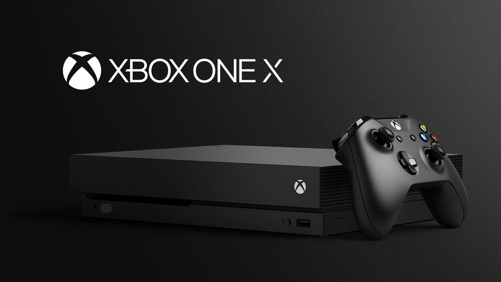 Xbox One X 1 Tb impecabil / 2 controlere / 19 jocuri