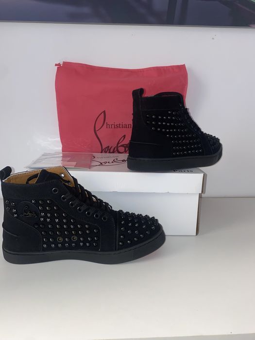 Adidasi Christian Louboutin High Lobotin Lubutin Lobotani