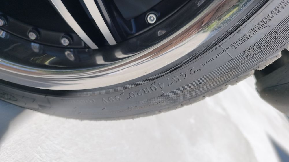 Джанти 20" Musketier 5x114.3 със зимни гуми Linglong 245/40 R20 (ДОТ 25)